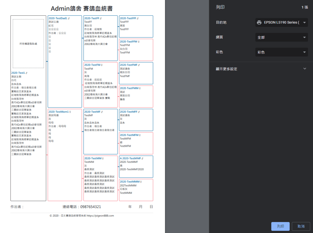 資訊系統/軟體 畫面
